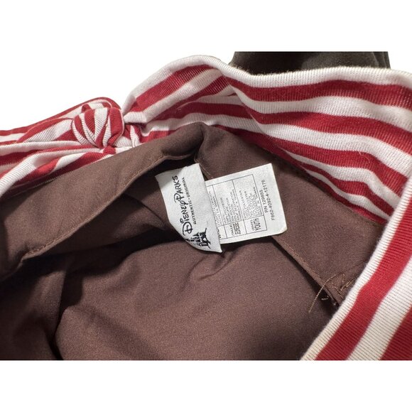 Pirates of the Caribbean Disney Parks Pirate Hat Youth Costume Brown - Picture 5 of 6